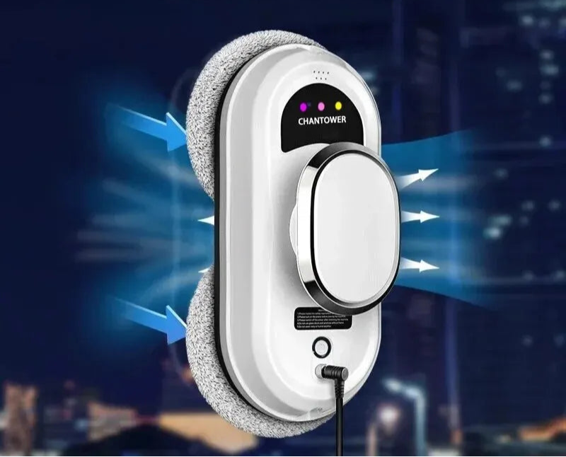 Robô limpador de janelas e vidro elétrico