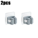 Suporte de Vassoura e Rodo com Adesivo de Parede